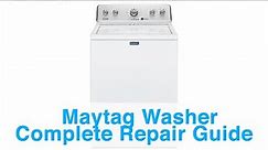 Maytag Washer Complete Repair Guide - Includes Error Codes and Troubleshooting!