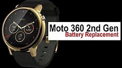 Moto 360 2nd Generation Battery Replacement - How to