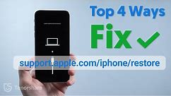 How to Fix support.apple.com/iphone/restore on iPhone SE 3