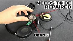 How to repair Bose on-ear headphones [one side only working]
