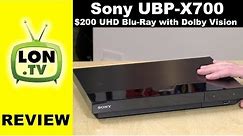 Sony UBP-X700 Review - 4K Ultra HD Blu-ray Player with Dolby Vision - Home Theater Series Continues!
