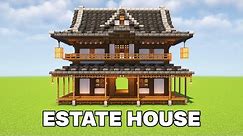 Japanese Estate House | Minecraft Tutorial