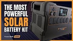Project Solar Power Bank 2000W Portable Home Backup Kit