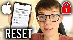 How To Factory Reset iPhone Without Passcode - Full Guide