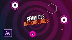 3 Seamless Motion Graphic Backgrounds in After Effects | Tutorial