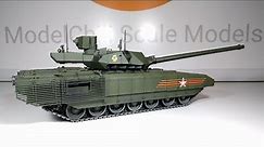 Building Zvezda's 1/35 scale T-14 Armata Russian MBT