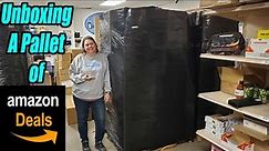Unboxing a Pallet of $1,000 Amazon Deals that are shelf Pulls and overstock. Check it out!