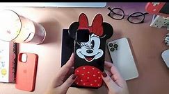 Swarovski Minnie Mouse iPhone 12 Pro Max Case Unboxing