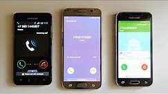 Samsung Galaxy S6 vs Galaxy S5 mini incoming call