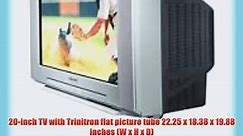 Sony KV-20FV12 20 Trinitron Wega Flat-Screen TV