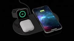 mophie 3-in-1 wireless charging pad for Apple iPhone, Watch & AirPods