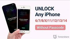 How to UNLOCK Any iPhone Without Passcode if Forgot | iPhone 6/7/8/X/11/12/13/14 Any iOS 16