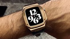 Unboxing $699 Apple Watch Case - Golden Concept CL44