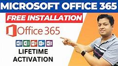 How to Install and Activate Office 365 for Free - Step by Step Guide (2023) || Free Activation