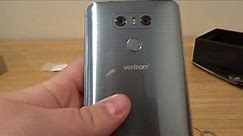 LG G6 Verizon Unboxing