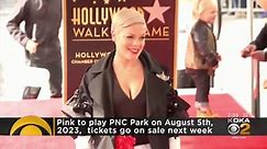 P!nk coming to Pittsburgh