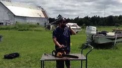 Jim Shitty repairs a poulan pro chainsaw the right way