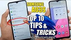 Samsung Galaxy A03s Top 10 Tips & Tricks - Hidden Features [For All A Series] English Tutorial