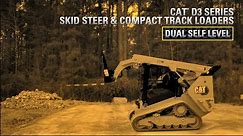 Dual Self Leveling on the Cat® D3 Skid Steer and Compact Track Loaders