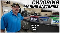 How to Choose Marine Batteries | Types, Sizes and Uses