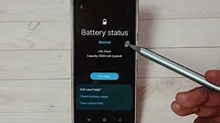 How to Check Battery Status and Health of Samsung Galaxy Phone