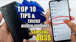 Samsung Galaxy A03s Top10 Tips & Tricks - For All A Series Users - English Tutorial