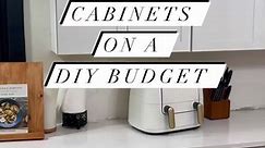 Ready for a budget kitchen upgrade? Installing these diy kitchen cabinet extenders has completely elevated the look of our kitchen & cost less than a 1/4 of the price than buying ceiling height cabinets! When you’re on a budget sometimes ya gotta fake it 😉 You can find the complete tutorial at SouthernYankeeDIY.com Do your cabinets go to the ceiling? Would you want them to? #Lovewhereyoudwell #stellarspaces #designsponge #makehomematter #howihaven #hometohave #pocketofmyhome #smpliving #diyrigh