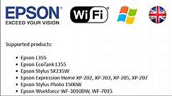 How to set-up Epson printers to use Wi-Fi 2013 (Win EN)