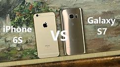 Samsung Galaxy S7 vs iPhone 6S Full Comparison