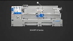 SHARP Heavy-Duty Lathe Model: B-Series