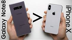 25 Reasons Why Galaxy Note 8 Is Better Than iPhone X