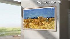 Skyworth 100A7D Smart TV: First Look - Reviews Full Specifications