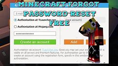HOW TO RECOVER AND RESET YOUR MINECRAFT ACCOUNT PASSWORD