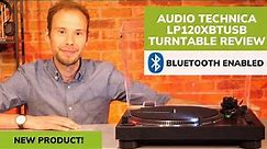 NEW Audio-Technica LP120XBTUSB Bluetooth Turntable overview