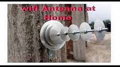 How to make long range wifi antenna at home