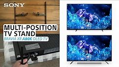 Sony | BRAVIA XR A80K OLED TV – Multi-position TV Stand