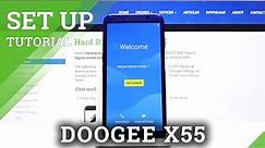 How to Set Up Doogee X55 - Initialization Setup Process