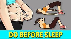 SIMPLE WORKOUT YOU CAN DO IN BED BEFORE SLEEP