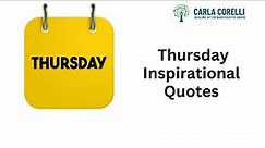 Thursday Inspirational Quotes To Start Your Day Right