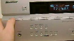 Pioneer SX-316 A/V Receiver 730 Watts