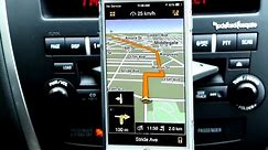 iPhone 6 Plus - Navigon GPS App for the Apple Smartphones