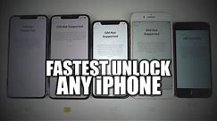 The FASTEST Way To Unlock Any iPhone For Any Carrier - 2021 Tutorial