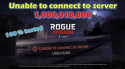 HOW TO FIX ROUGE COMPANY - "Unable To Connect To Server 1,000,018,808" | LOGIN ERROR On STEAM (2024)