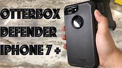 iPhone 7 Plus OtterBox Defender Series Case Black