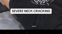 SEVERE NECK CRACKING #chiropractic #chiropractor #quiropraxia #asmr