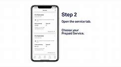 How to recharge your Telstra Prepaid Service in the My Telstra app