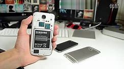 iPhone 5S vs Samsung Galaxy S4 vs HTC One! 外观对比!