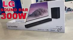 LG SL4 300W 2.1 Ch Sound Bar with Wireless subwoofer, Bluetooth, Versatile and TV Sound Sync