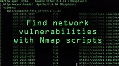 Find Network Vulnerabilities with Nmap Scripts [Tutorial]
