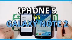 Apple iPhone 5 vs Samsung Galaxy Note 2